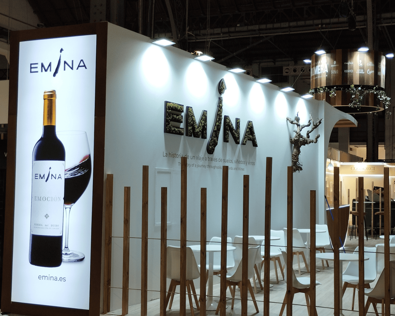 pancarta vino emina